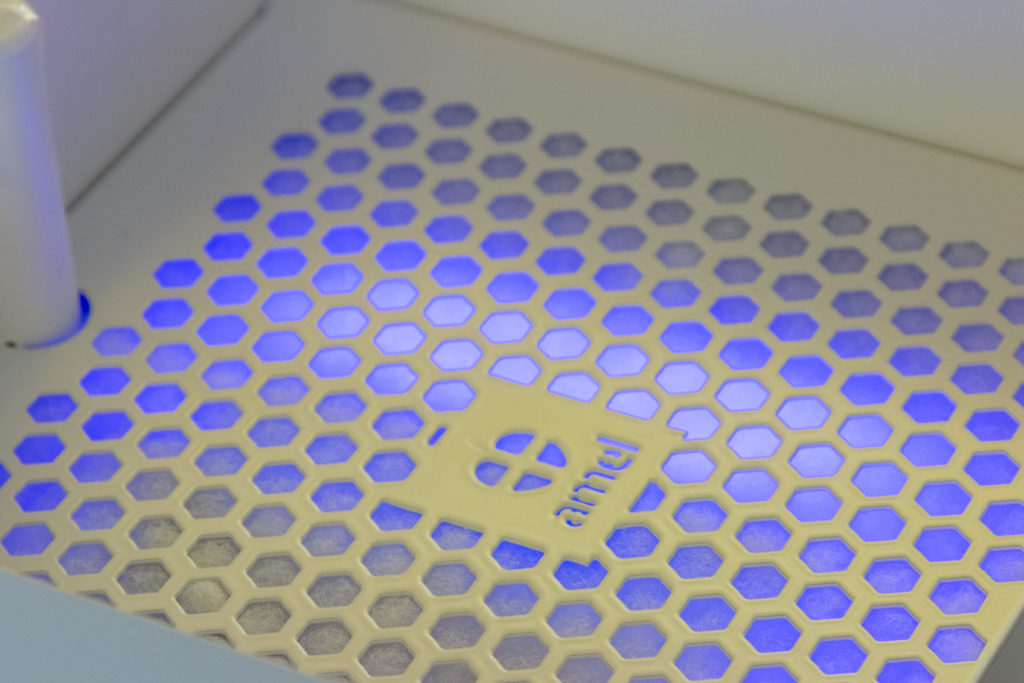 Sanificazione tramite radiazione ultravioletta