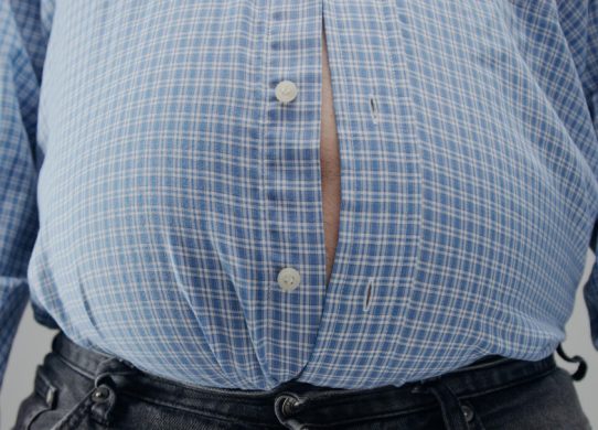 Grasso viscerale più rischioso dell’obesità