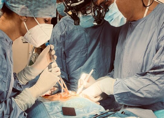 L'équipe di Anthea Hospital al lavoro